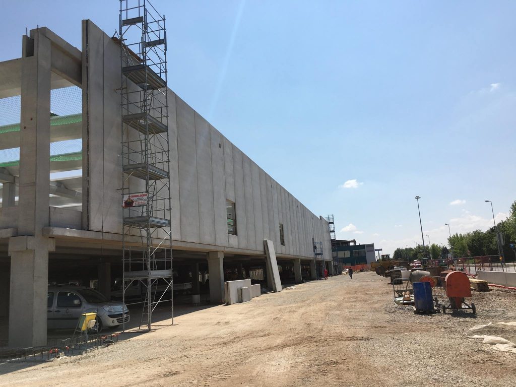 Cantiere Rossetto supermercati a Torri di Quartesolo